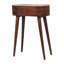Evonnia 60cm W Solid Wood Bedside Table-711250279