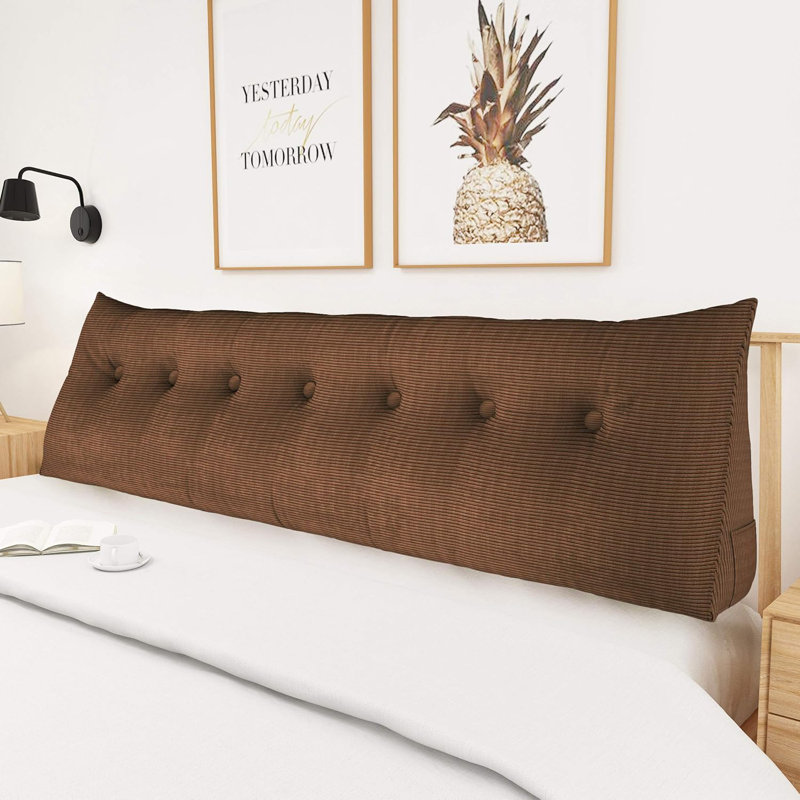 Machine Woven Pillow Case, Tan, 50cm H x 140cm W