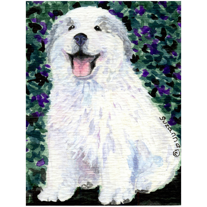 Drapeau de jardin 2 côtés great pyrenees