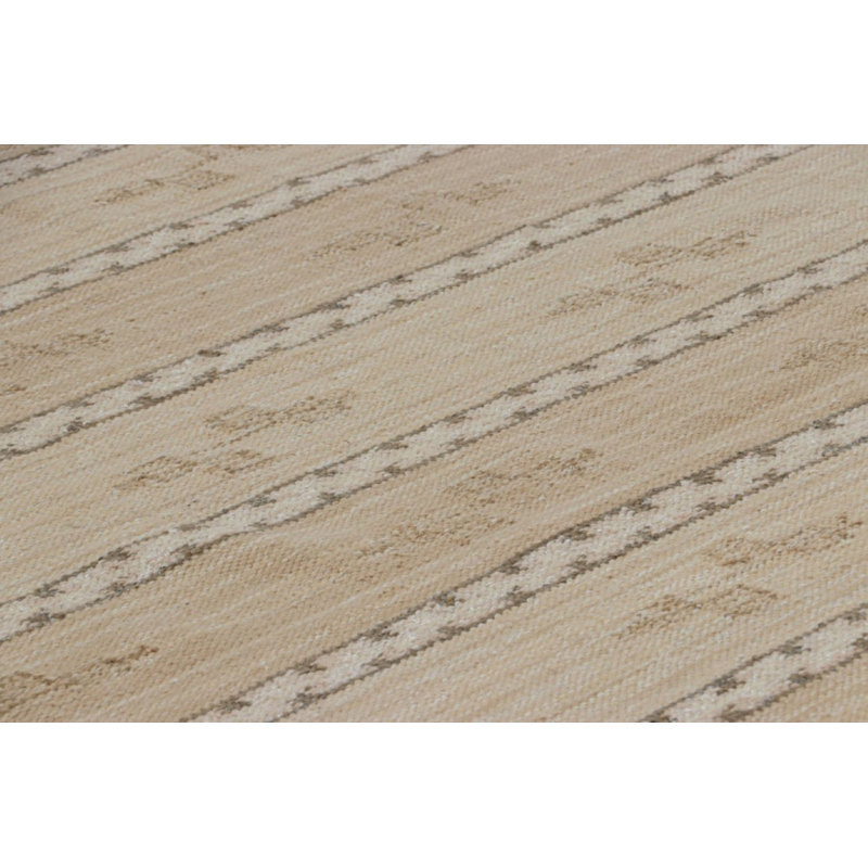 Scandinavian Wool Geometric Area Rug, Rectangle 5' x 8'