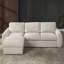 Upholstered 63 " Boucle L-Shaped Sectional