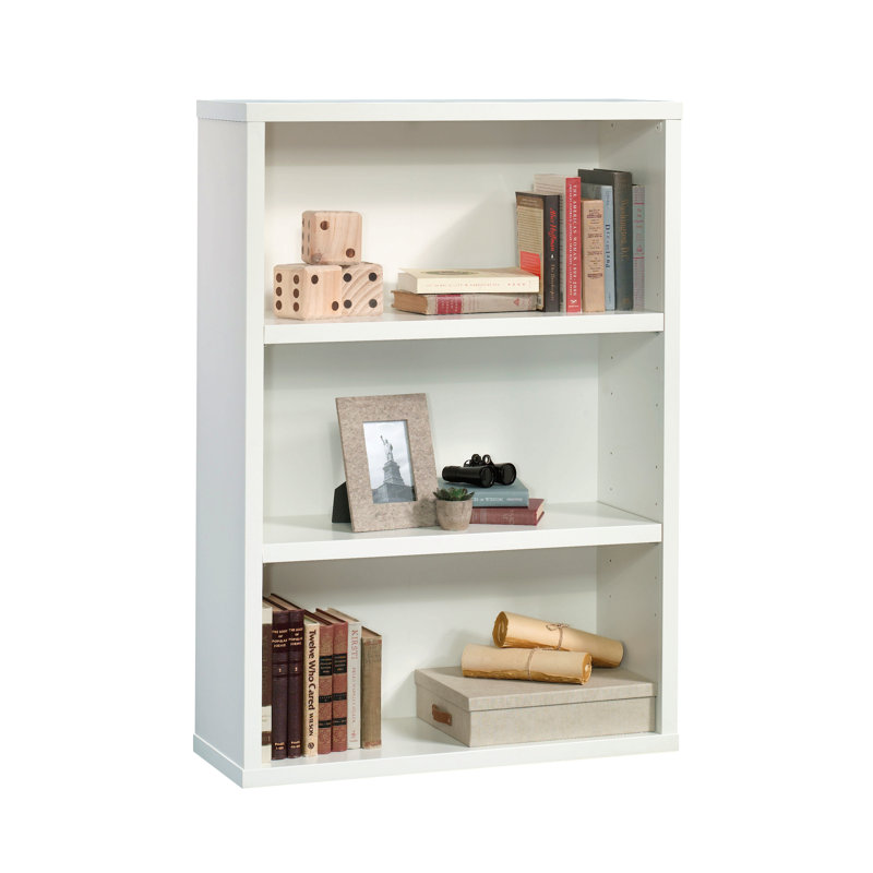 Bibliothèque à 3 tablettes, finition blanche