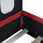 Lit plateforme simple avec roues, offrant une structure performante en forme de voiture et un sommeil relaxant-2050124720