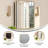 Recessed Bathroom Medicine Cabinet With Beveled Mirror-1919206005-1919206006