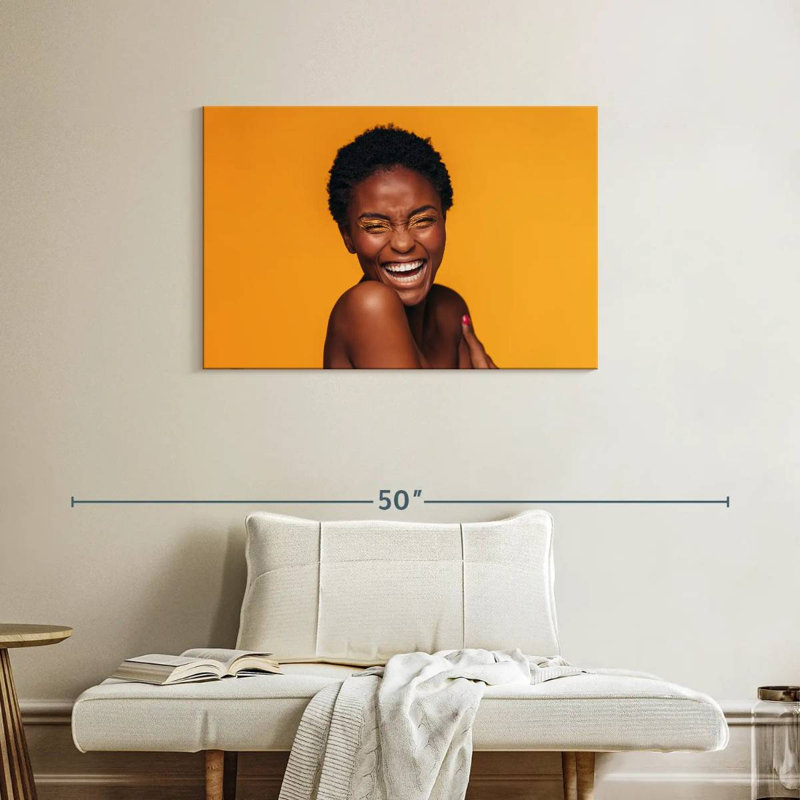 Shuttleworth Smiling Portrait, 24" H x 36" W