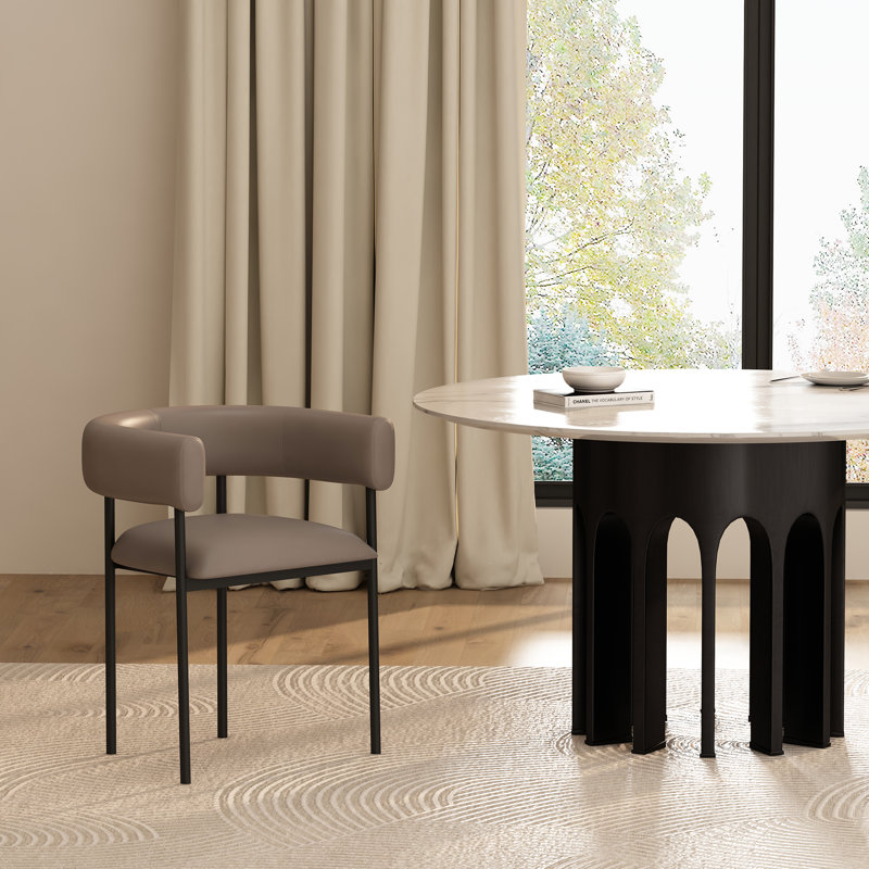 Chaise de salle à manger Onda, Taupe