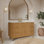 Kensington 54" Single Bathroom Vanity in Reeded Birch