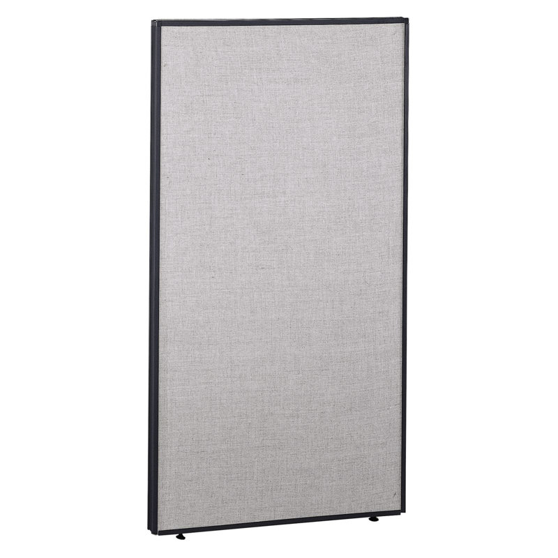 ProPanel Extra Tall Privacy 1 Panel, Light Gray/ Slate