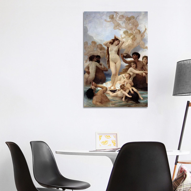 Birth of Venus. 1879 1 Piece Wrapped Canvas Wall Art, 101.6 cm H x 66.04 cm W x 3.175 cm D