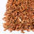 Leather Shag Handwoven Rag Leather/Cotton Solid Color Rug in Orange-1433700517