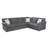 Lisson 112.5" Wide Right Hand Facing Sleeper Corner Sectional