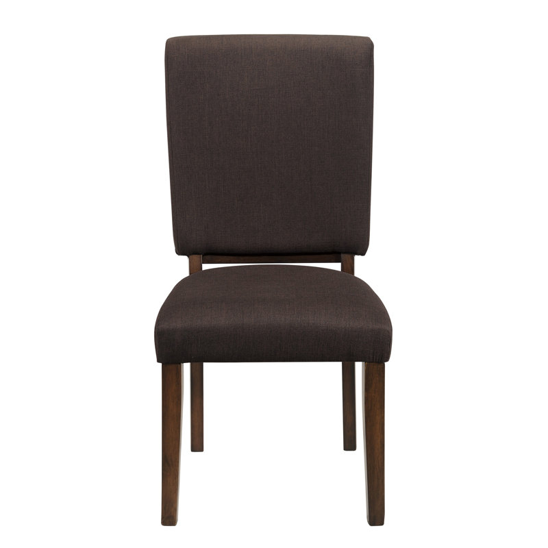Ensemble de chaises de salle à manger en tissu 2 pièces