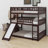Triple Bed With Built-In Ladder,Slide And Guardrails-1929822896