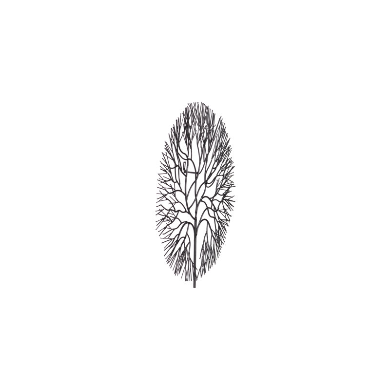 Wire Tree Wall Décor, 25" H x 24" W x 2" D
