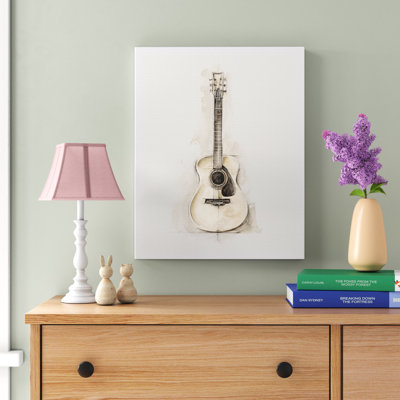«Acoustique guitare», impression