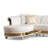 Dikshant 108" Wide Velvet Left Hand Facing Sofa Chaise-1520300734