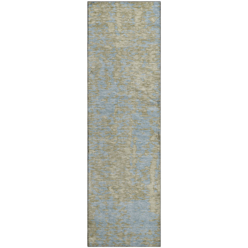 Premium Machine Washable Prisco Beige Rug, Runner 2'3" x 7'6"