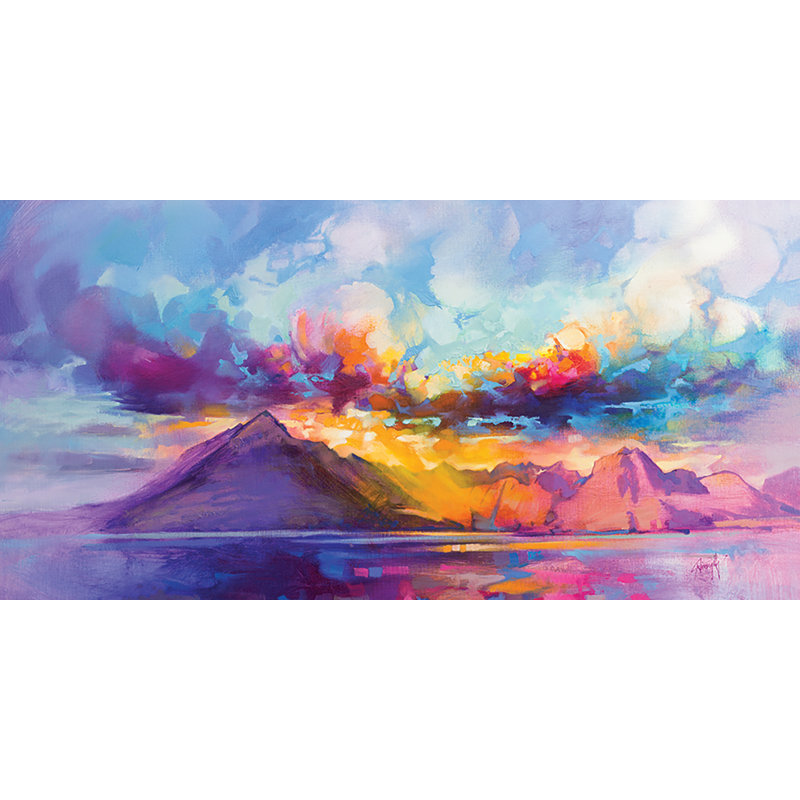 Cuillins Ridge by Scott Naismith - Print, Paper, 50cm H x 100cm W x 0.1cm D