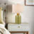 Glass Table Lamp Green See Below