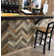 Timberchic River Reclaimed Wooden Wall planks - Simple Peel & Stick Wall Covering Application for DIY Accent Wall & Home Improvement - Premium Wall Paneling - Herringbone Pattern