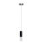 Luminaire suspendu à cylindre simple 1 lumière Rathi-153643327