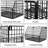 Stackable Wire Storage Baskets For Kitchen Closet Pantry, Hanging Closet Organizers Storage Shelves Organization, Wall Mount Metal Basket Bins