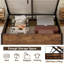 Base de lit plateforme avec rangement Lift Up-16205110-16205065