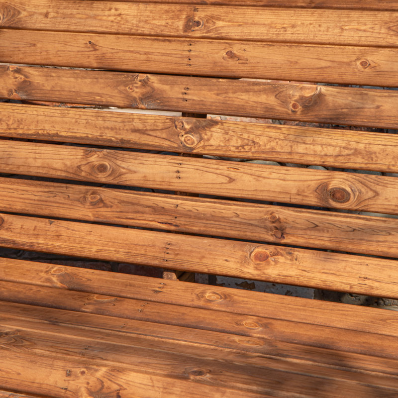 Samuel Alexander Wood Outdoor Bench