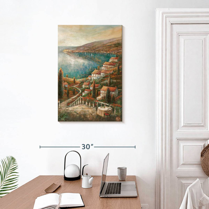 Gillard Tranquil Harbor III, 30" H x 20" W