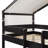 Charming Twin Over Twin Bunk Bed With Playful Tent And Extra Space-650939169
