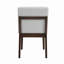 Chaise d'appoint en lin Edwyn (ensemble de 2)