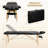 Portable Massage Table, 3 Fold Lash Bed, Adjustable Salon Table-1114425652