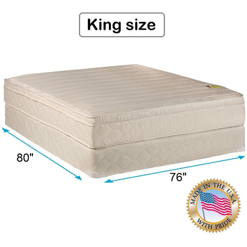 Matelas et sommier moelleux 11 po Meissner, Très grand
