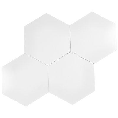6'' W x 7'' L Engineered Stone Peel and Stick Mosaic Tile