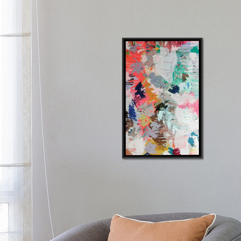 Reproduction d’art sur toile tendue real bro, H 26 po x l 18 po x P 1,5 po, Toile avec cadre noir, Pas de tapis