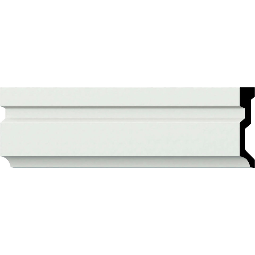 Felix 4'' H x 96'' W x 0.75'' D Urethane Bracket / Corbel Ekena Millwork