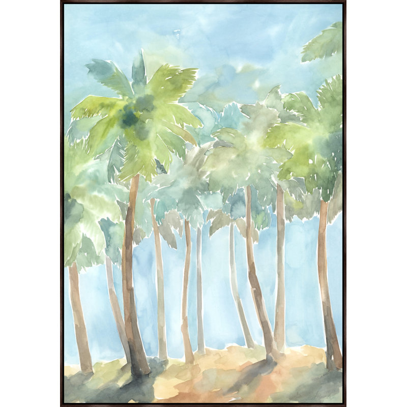 Under A Sunshine I Print by Janice Sadler, 53.5" H x 37.5" W, Image Gel Brush