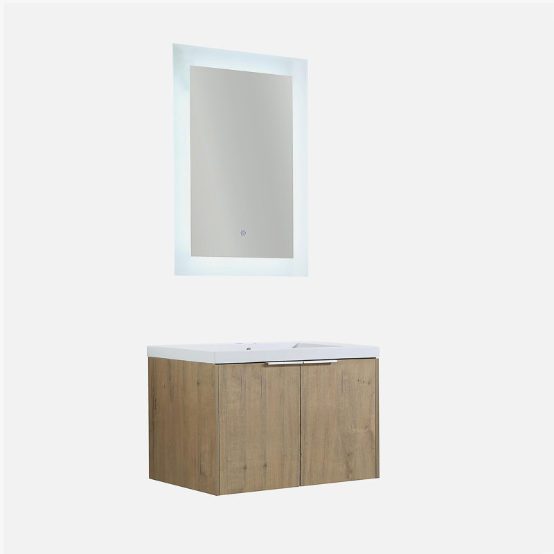 Meuble-lavabo pour salle de bain avec lavabo, 30 pouces, convient aux petites salles de bain, 30 x 18-00630 OMI