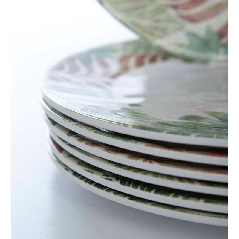 Assiettes à salade en mélamine Tradewinds, ensemble de 6