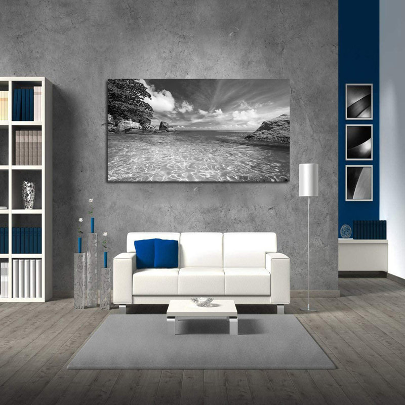 Water Reflection - Impression sur toile tendue, H 16 po x l 24 po x P 1 po