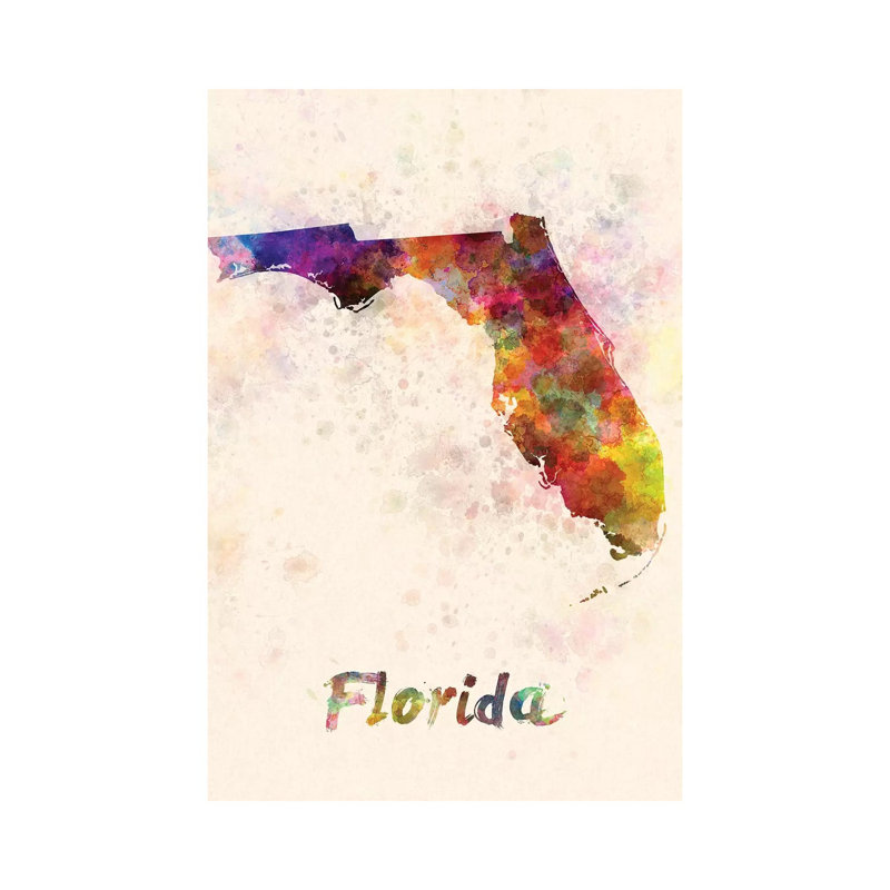 Florida by Paul Rommer - Wrapped Canvas Print, 66.04cm H x 45.72cm W x 1.91cm D