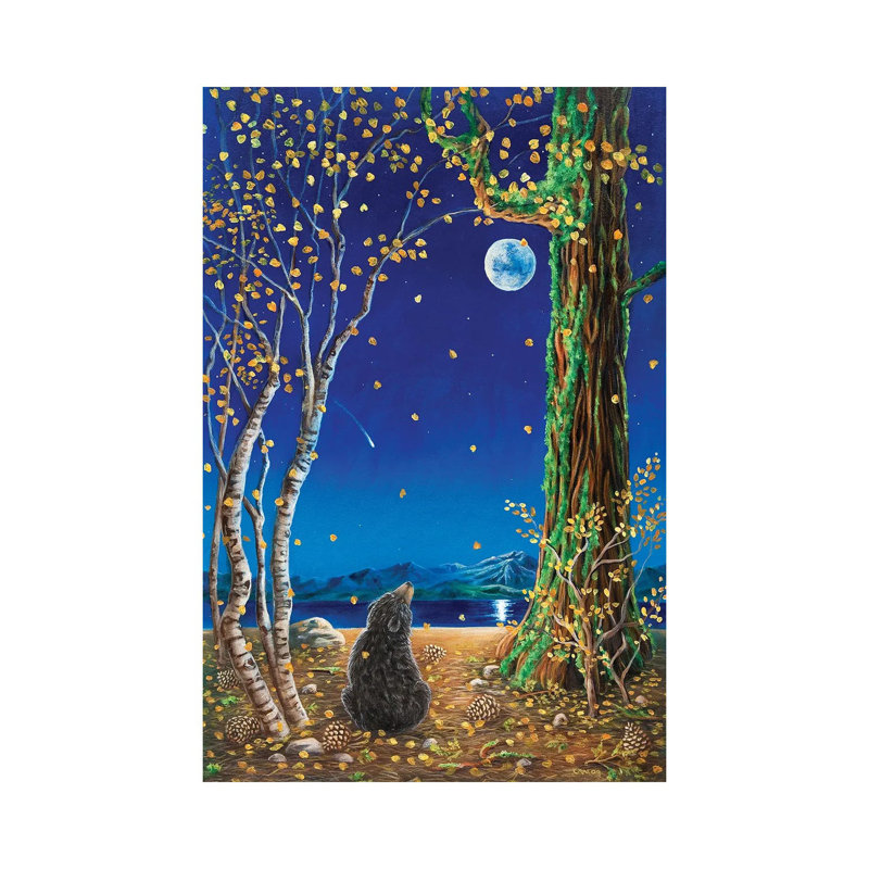 «One Fall Evening» par Cathy McClelland, impression sur toile tendue, H 18 po x l 12 po x 1,5 po