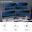 VIVO Telescoping Quad Ultra Wide Monitor Desk Stand, STAND-TS38B-4