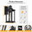 2 Packs Motion Sensor Outdoor Wall Lights,  Black Dusk to Dawn Outside Porch Lights Lantern for Porch-1545695905