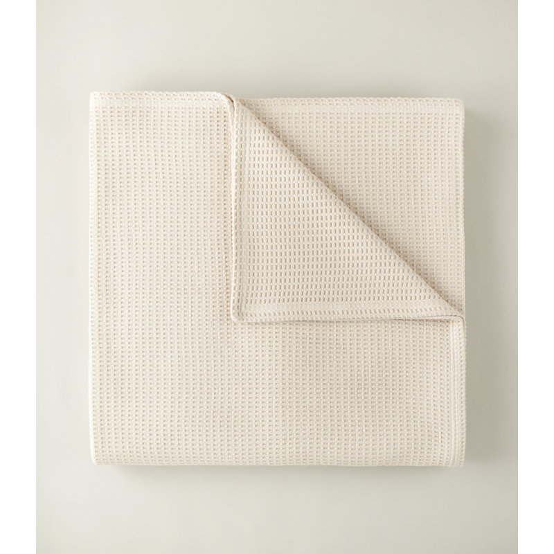 Riviera Cotton Blanket, Twin, Tan