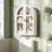 Arched Bathroom Storage Cabinet