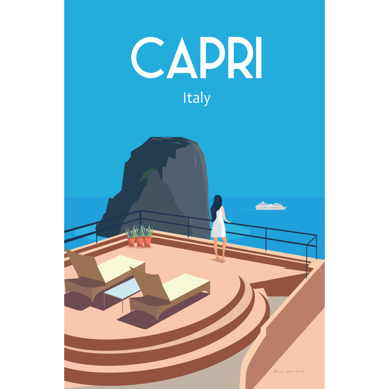 Capri, H 18 po x l 12 po, Non, Toile tendue