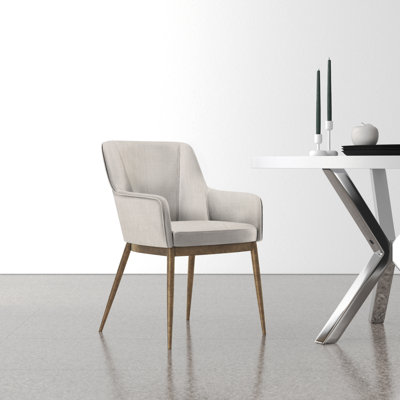 Fauteuil rembourré H 19,5 po Beatriz