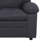 52.36" Modern Chenille Modular Loveseat - Versatile Comfort For Cozy Living-Removable armrests-112621296-117318292