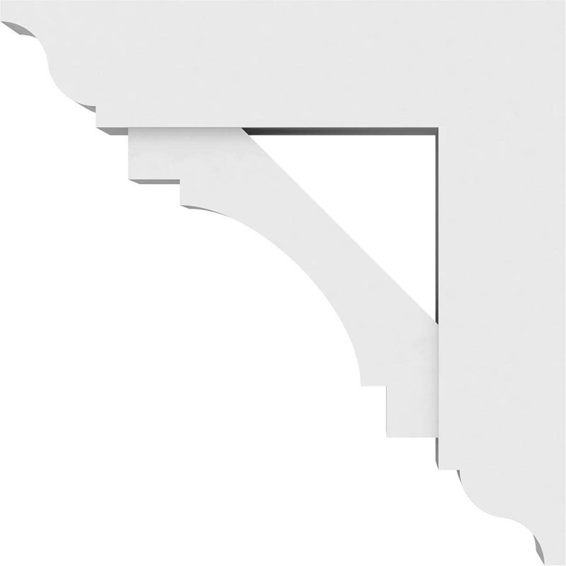 Support ou corbeau standard architectural H 20 po x l 20 po